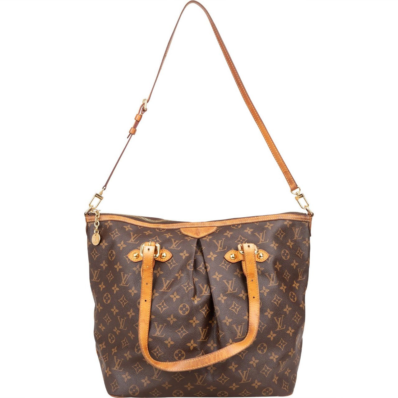Louis Vuitton Louis Vuitton Monogram Canvas Palermo GM Shoulder Bag Bruin