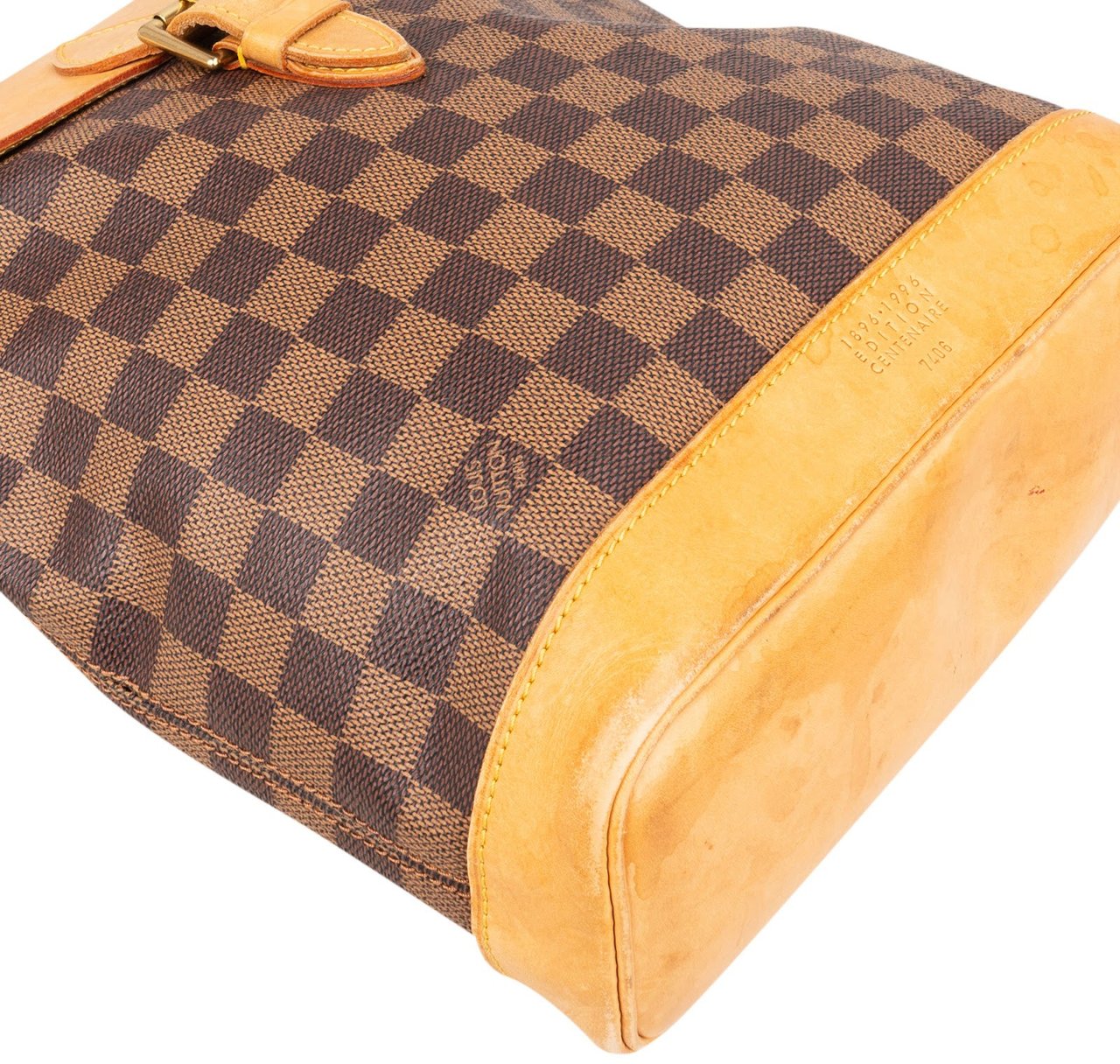 Louis Vuitton Louis Vuitton Monogram Damier Ebene Soho Centenaire Backpack Bruin