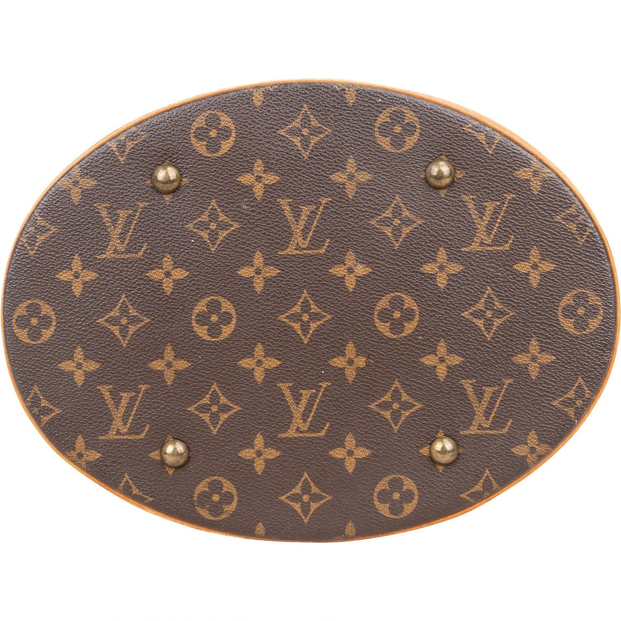 Louis Vuitton Louis Vuitton Monogram Canvas Bucket GM Shoulder Bag Bruin