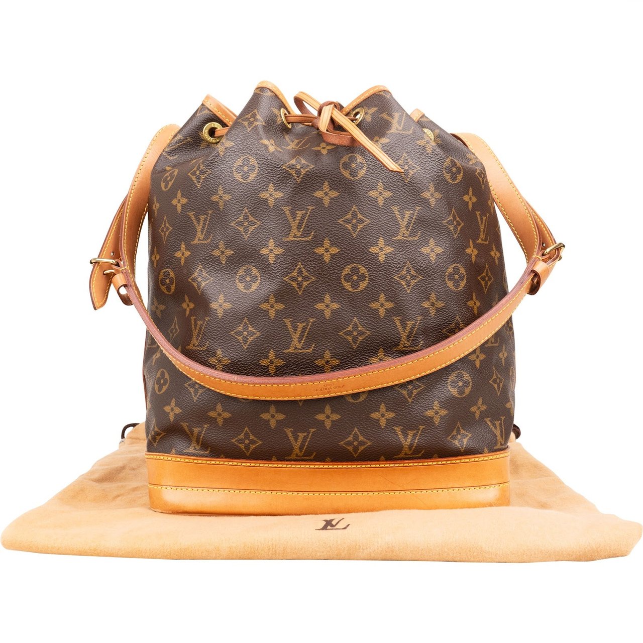 Louis Vuitton Louis Vuitton Monogram Canvas Sac Noé Grande Shoulder Bag Bruin