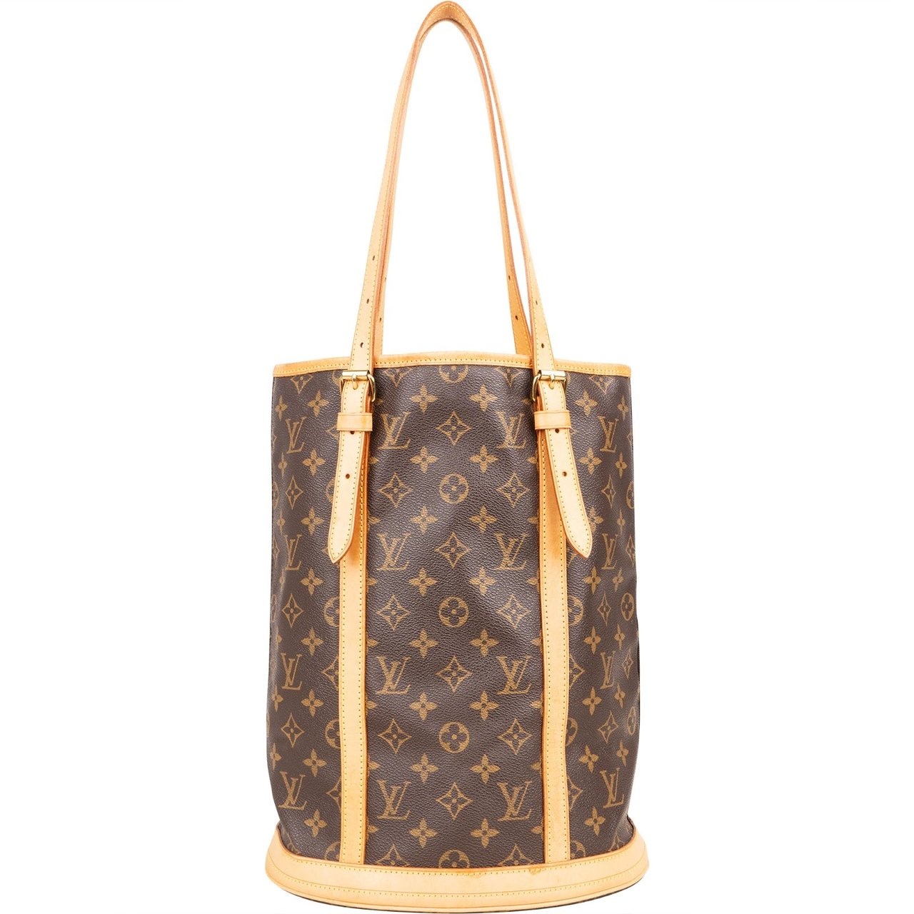 Louis Vuitton Louis Vuitton Monogram Canvas Bucket GM Shoulder Bag Bruin