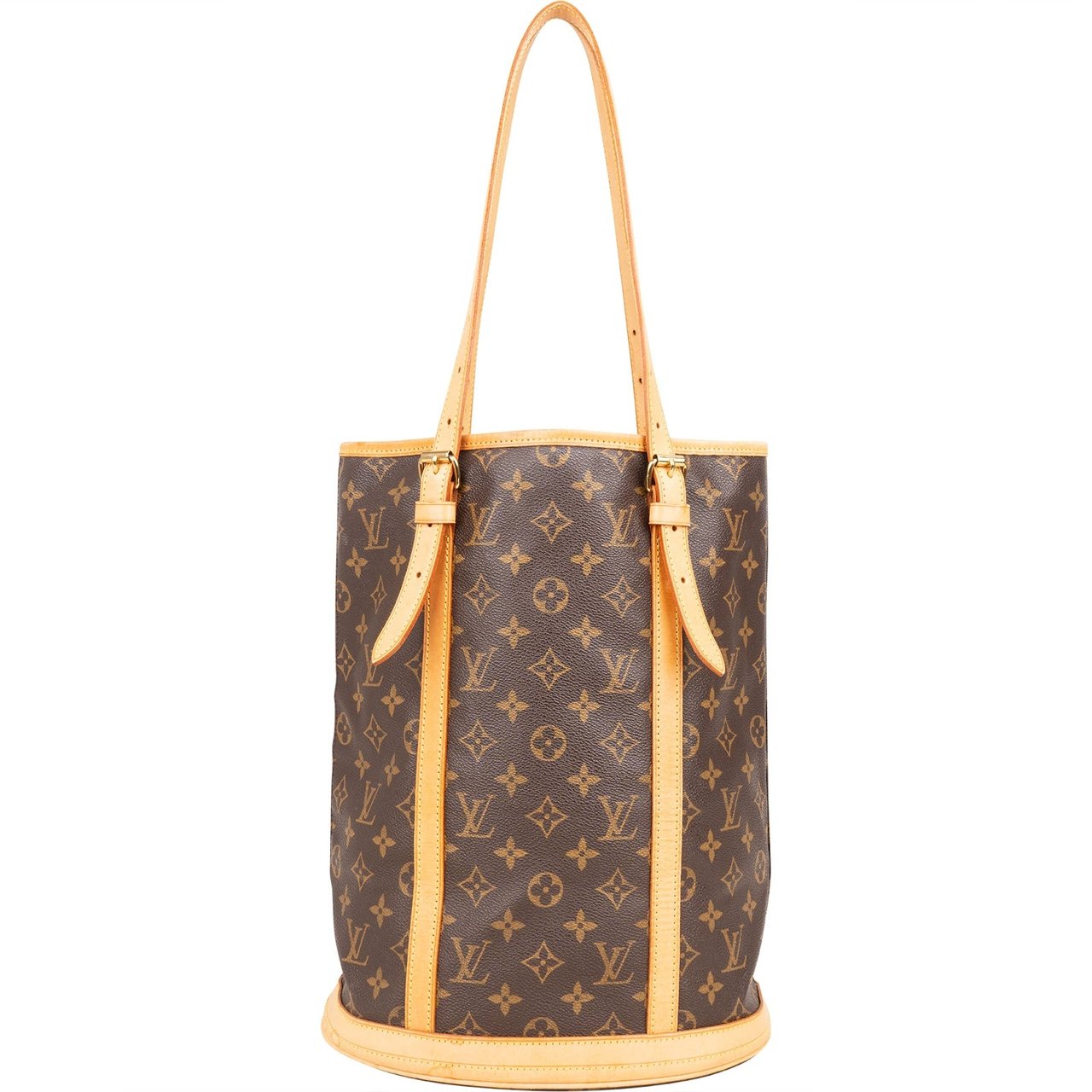 Louis Vuitton Louis Vuitton Monogram Canvas Bucket GM Shoulder Bag Bruin
