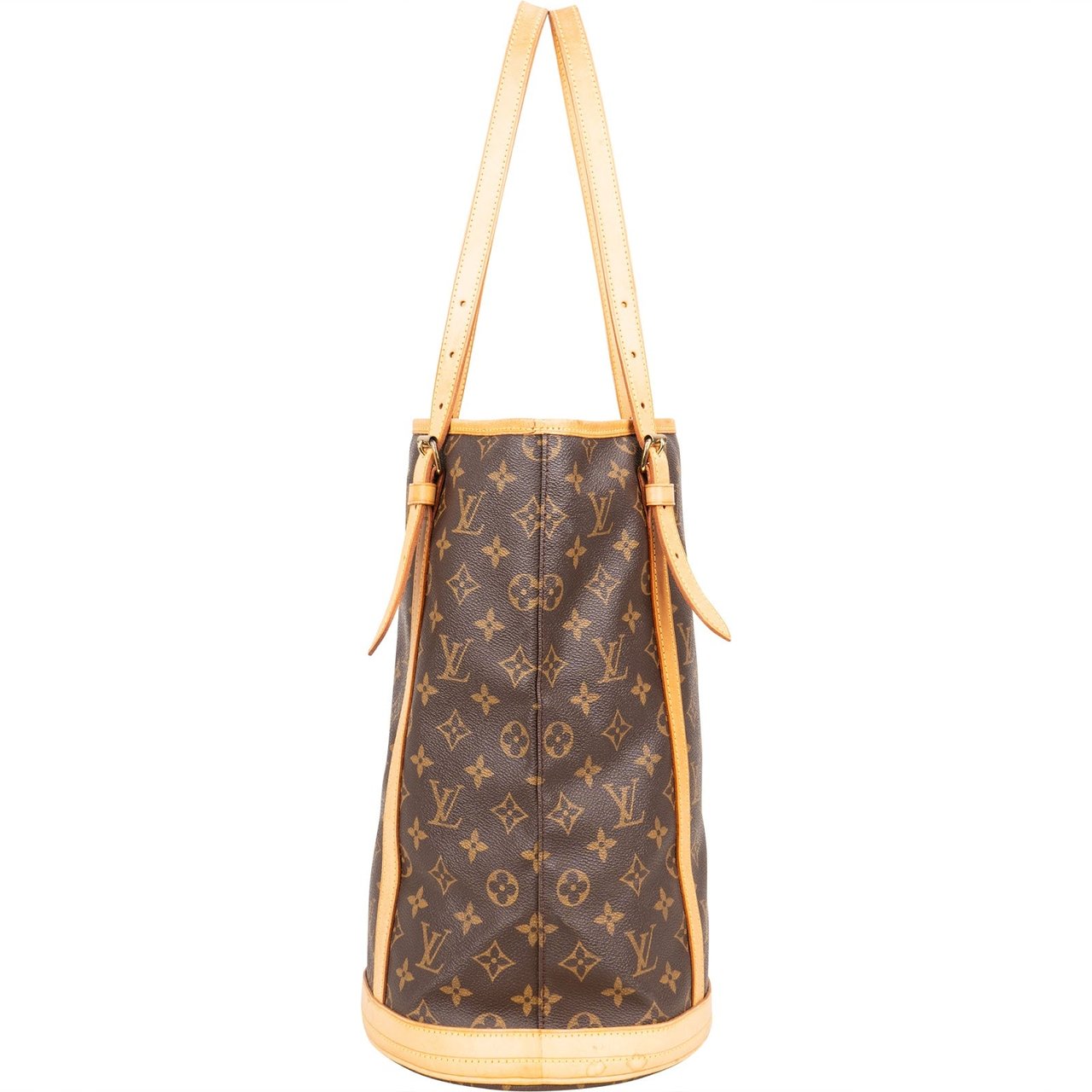 Louis Vuitton Louis Vuitton Monogram Canvas Bucket GM Shoulder Bag Bruin