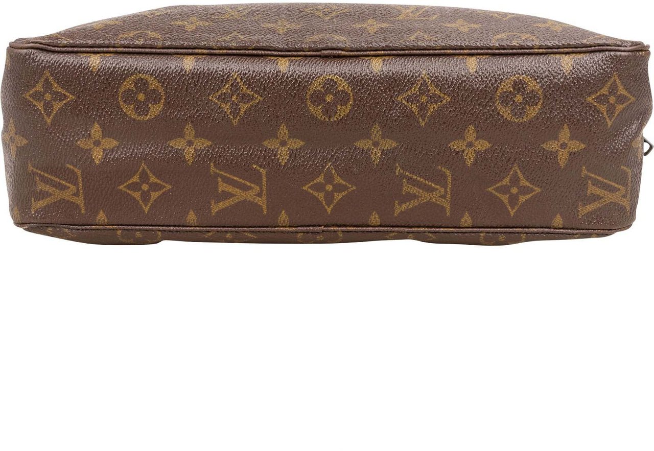 Louis Vuitton Louis Vuitton Monogram Canvas Trousse Toilette 28 Clutch Bruin