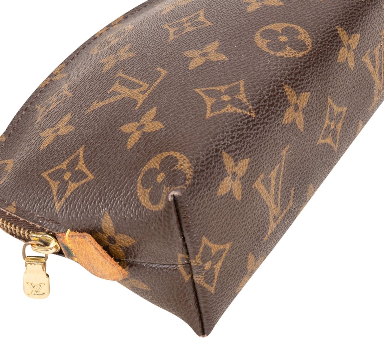 Louis Vuitton Louis Vuitton Monogram Canvas Cosmetique Pouch Bruin
