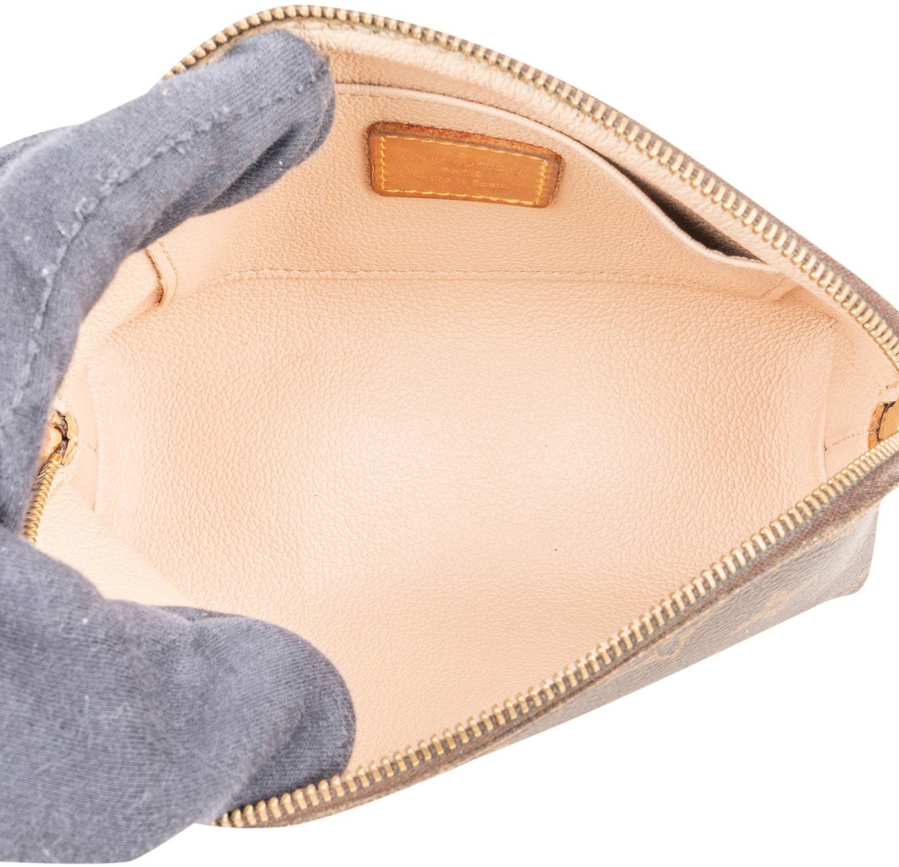 Louis Vuitton Louis Vuitton Monogram Canvas Cosmetique Pouch Bruin