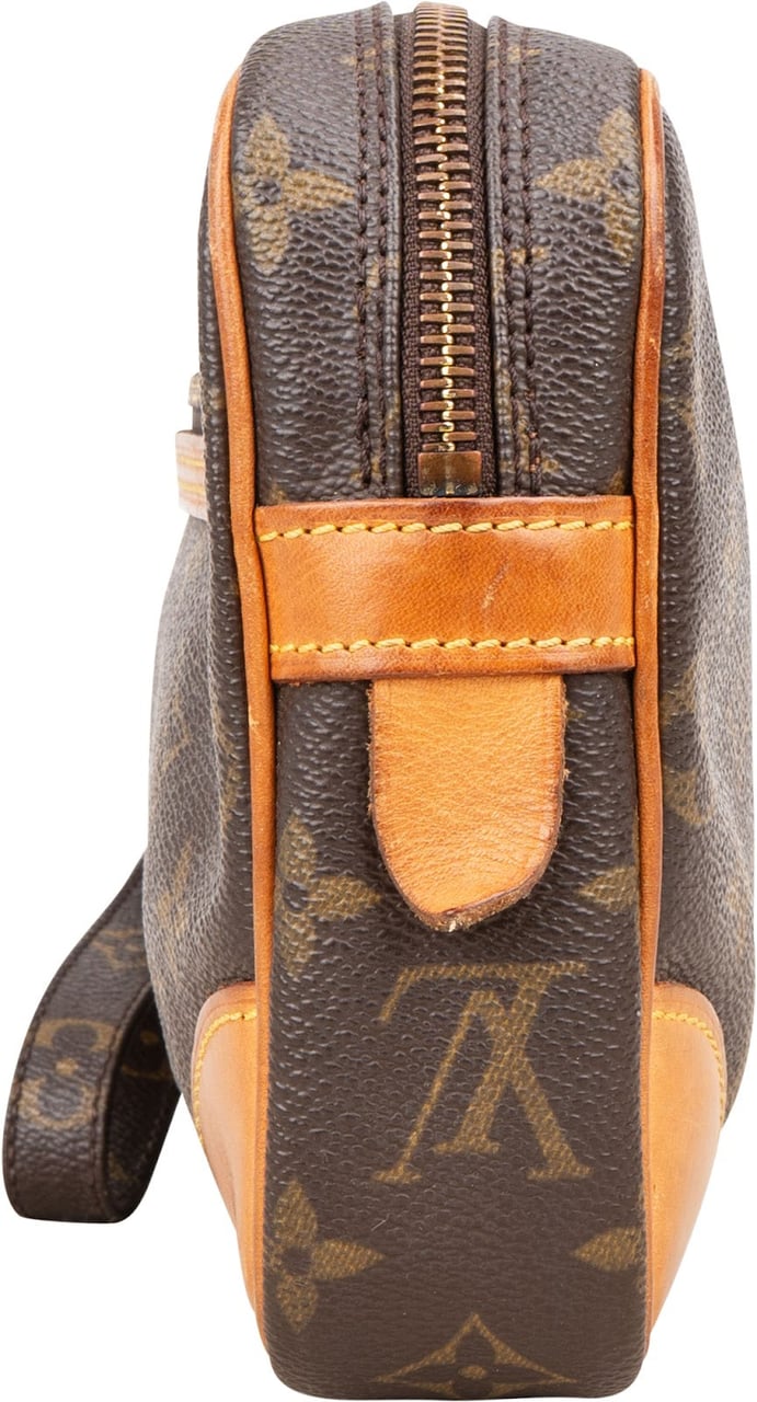 Louis Vuitton Louis Vuitton Canvas Monogram Marly Dragonne Clutch Bruin