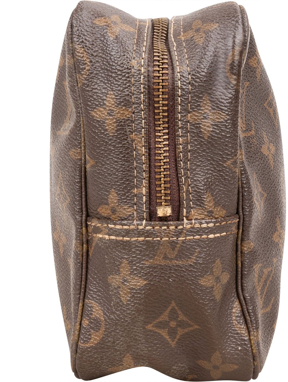 Louis Vuitton Louis Vuitton Monogram Canvas Trousse Toilette 28 Clutch Bruin