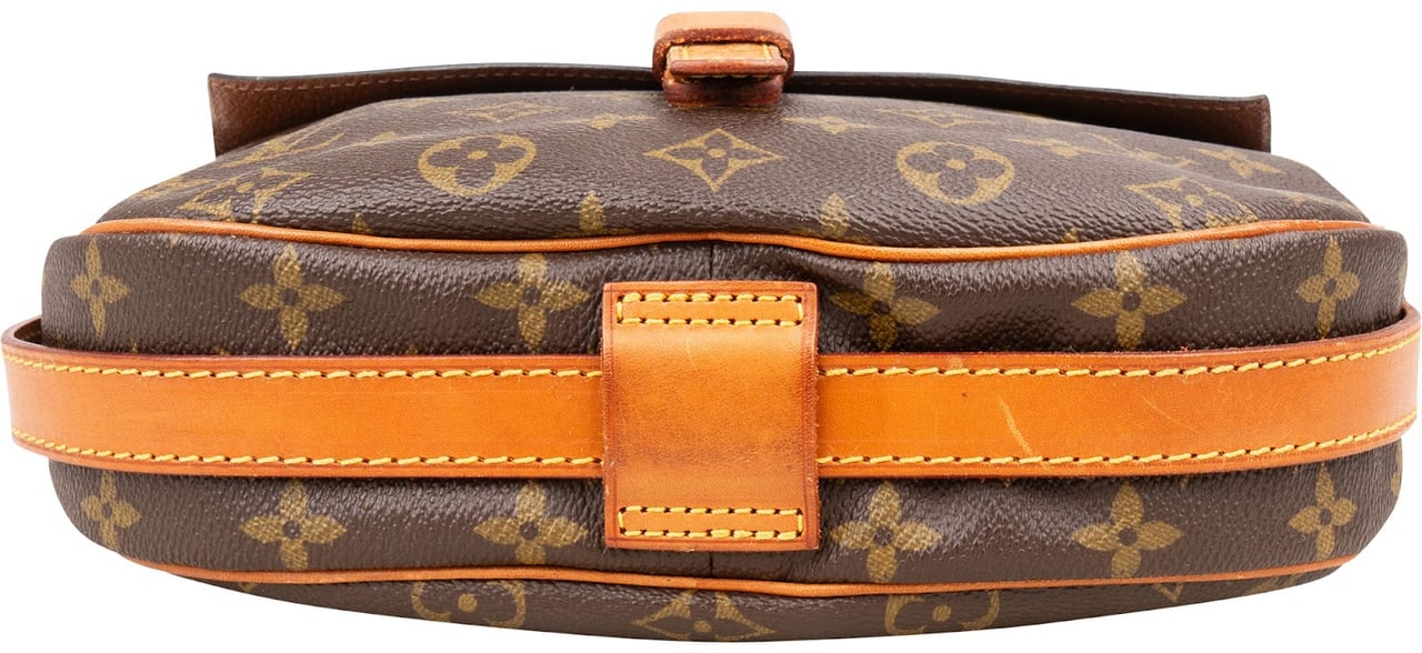 Louis Vuitton Louis Vuitton Monogram Canvas Jeune Fille GM Crossbody Bag Bruin