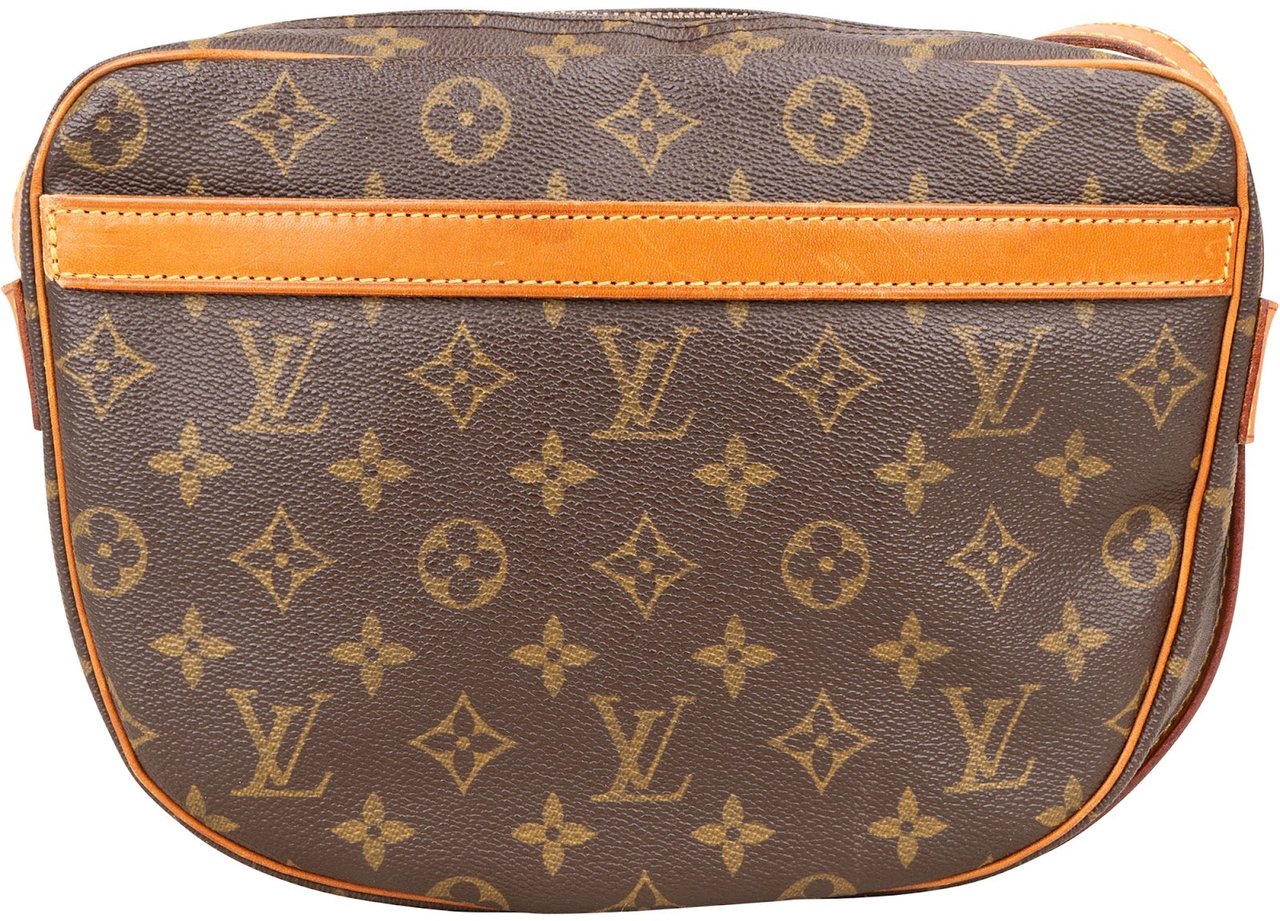 Louis Vuitton Louis Vuitton Monogram Canvas Jeune Fille GM Crossbody Bag Bruin