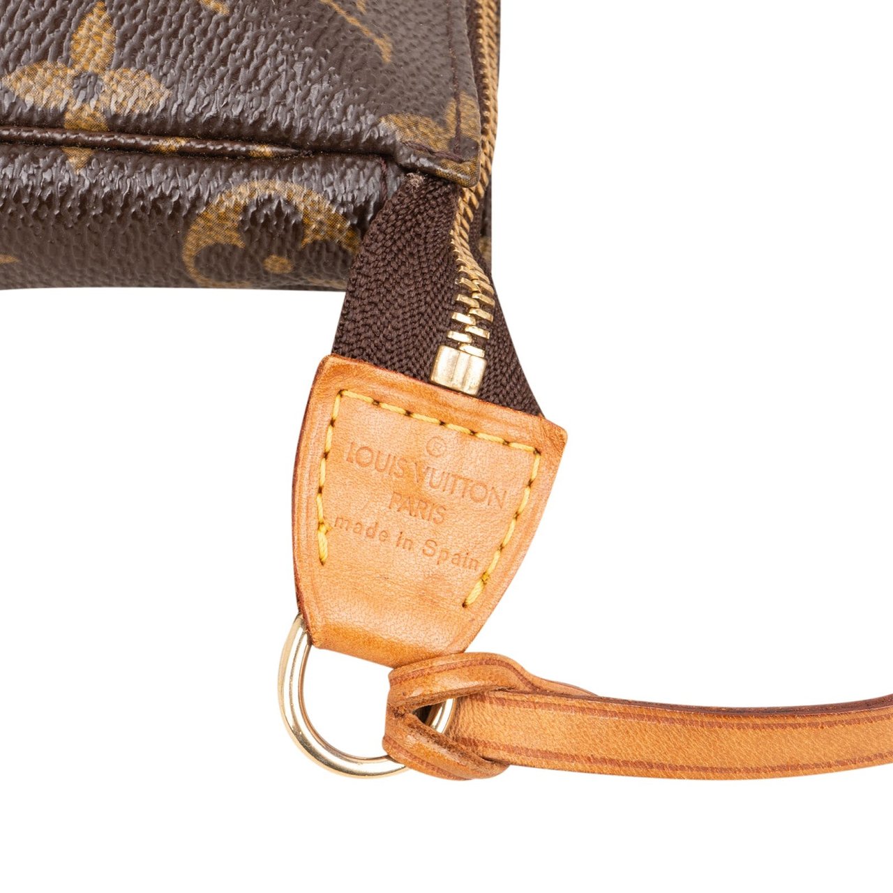 Louis Vuitton Louis Vuitton Monogram Canvas Pochette Accessoires Handbag Bruin