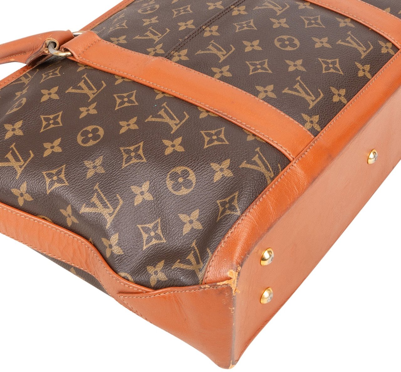 Louis Vuitton Louis Vuitton Monogram Canvas Sac Weekend PM Handbag Bruin