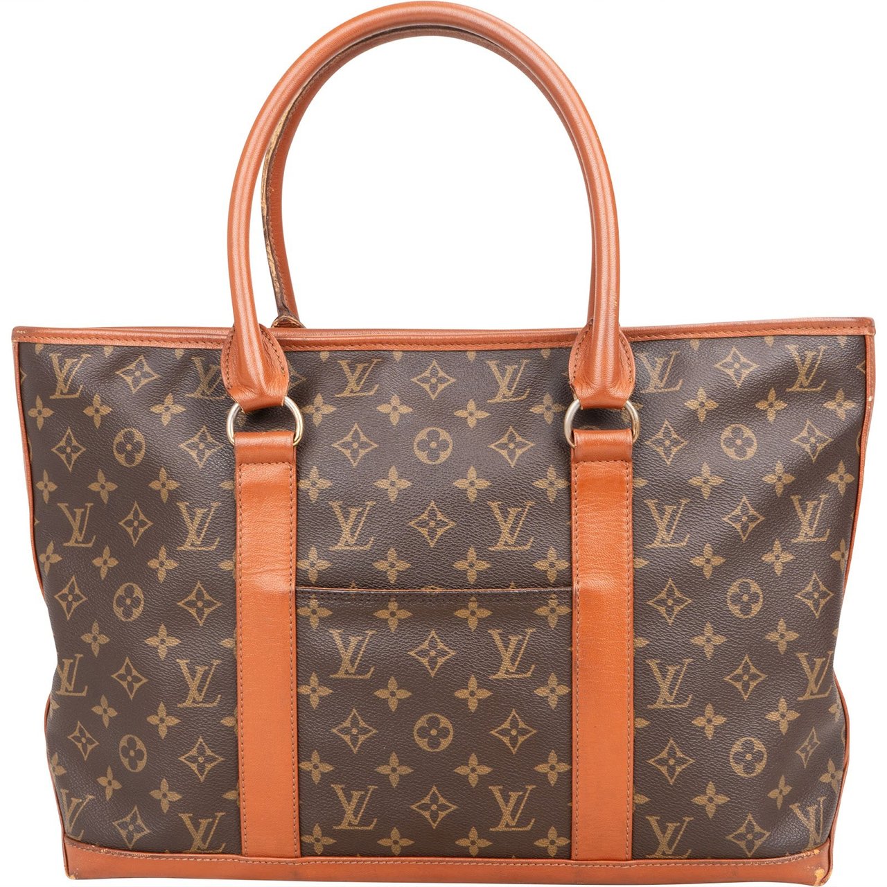 Louis Vuitton Louis Vuitton Monogram Canvas Sac Weekend PM Handbag Bruin