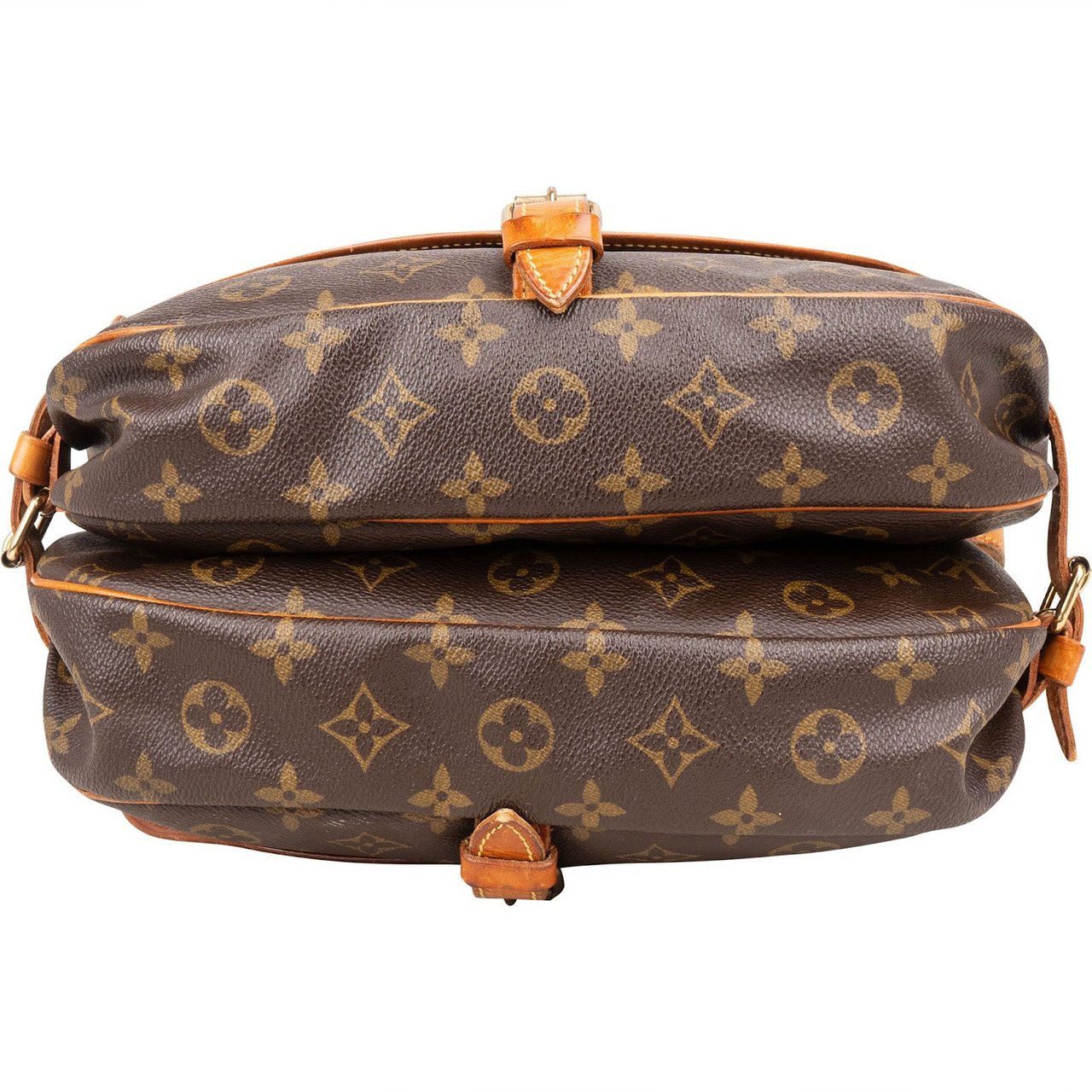 Louis Vuitton Louis Vuitton Monogram Canvas Saumur 30 Crossbody Bag Bruin