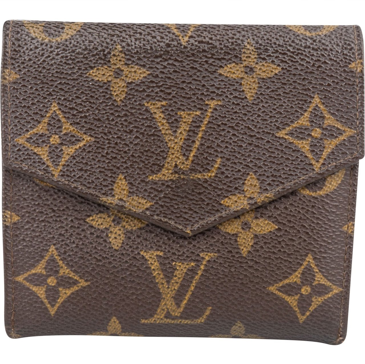 Louis Vuitton Louis Vuitton Monogram Canvas Elise Wallet Bruin