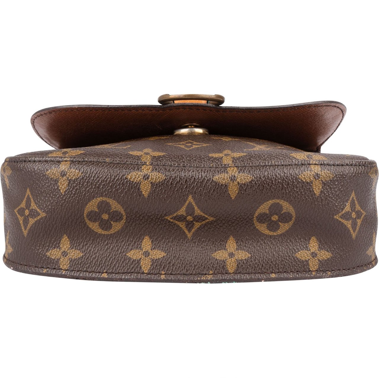 Louis Vuitton Louis Vuitton Monogram Canvas Saint Cloud MM Crossbody Bag Bruin