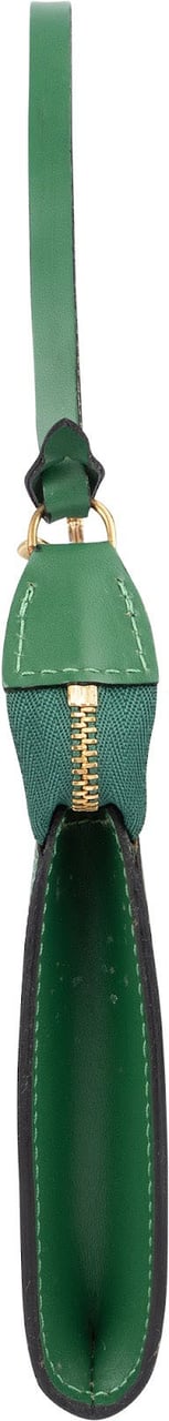 Louis Vuitton Louis Vuitton Green Epi Leather Pochette Accessoires Handbag Groen