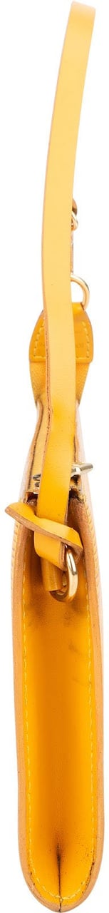 Louis Vuitton Louis Vuitton Yellow Epi Leather Pochette Accessoires Handbag Geel