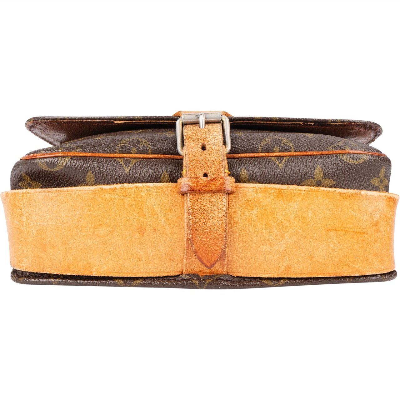 Louis Vuitton Louis Vuitton Monogram Canvas Cartouchiere MM Crossbody Bag Bruin