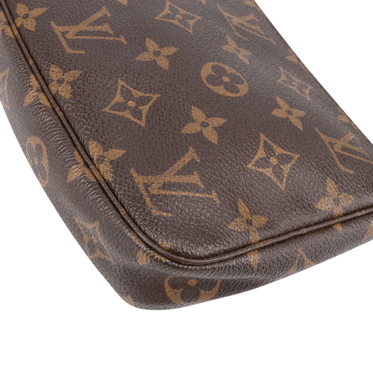 Louis Vuitton Louis Vuitton Monogram Canvas Pochette Accessoires Handbag Bruin