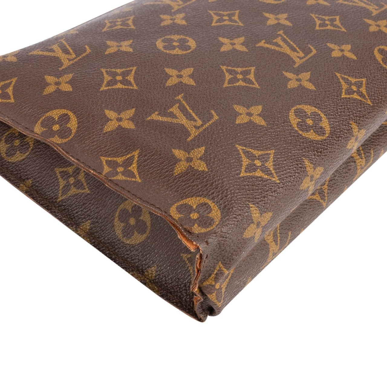 Louis Vuitton Louis Vuitton Monogram Canvas Poche Toilette 25 Clutch Bruin
