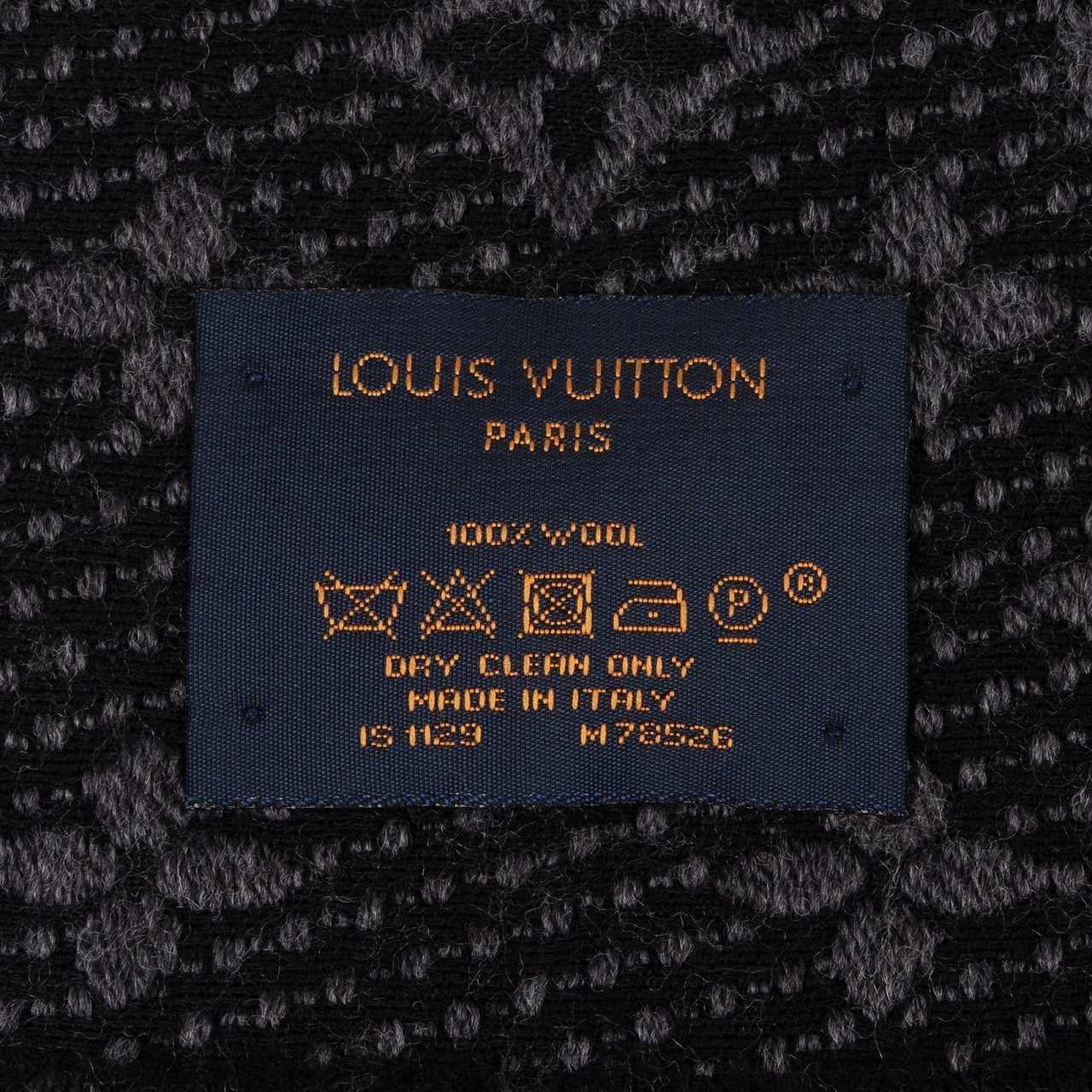 Louis Vuitton Louis Vuitton Monogram Logomania Tuch Scarf Zwart
