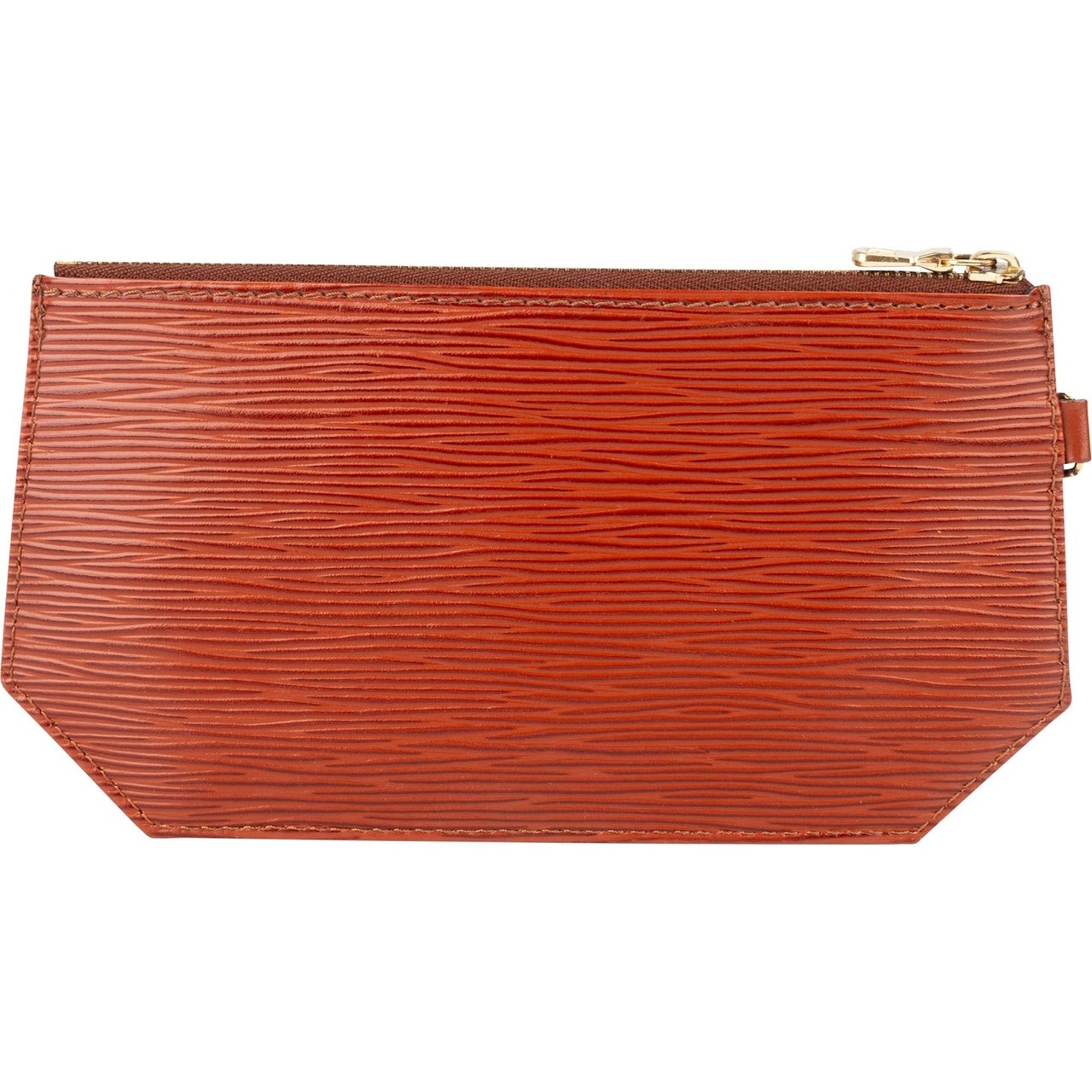 Louis Vuitton Louis Vuitton Cognac Epi Leather Sac De Paule Pochette Accessoire Clutch Bruin