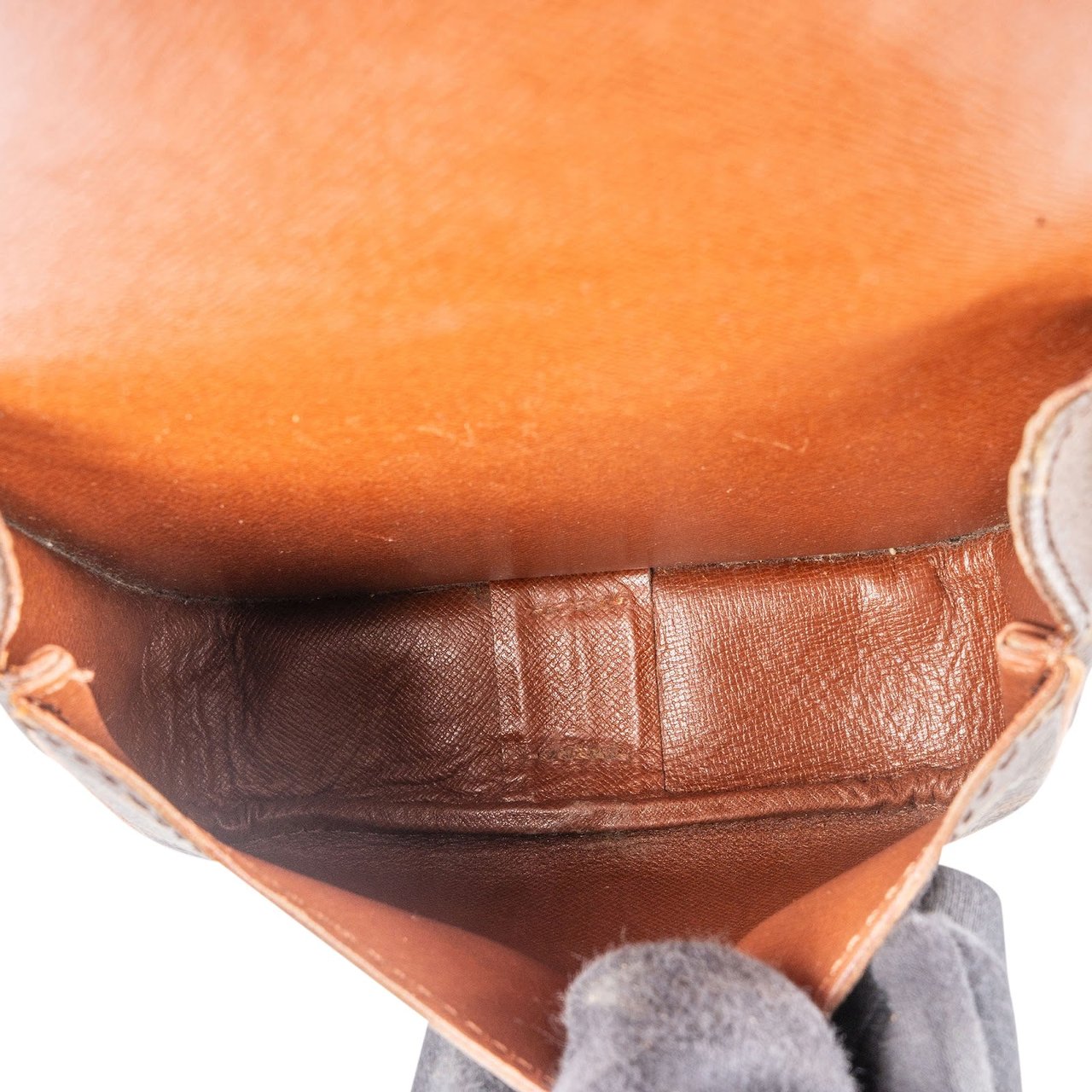 Louis Vuitton Louis Vuitton Monogram Canvas Cartouchiere PM Crossbody Bag Bruin