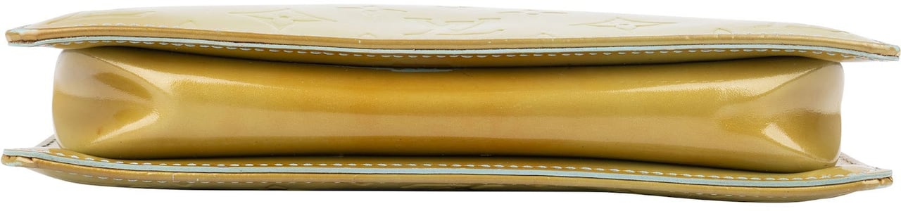 Louis Vuitton Louis Vuitton Monogram Vernis Lexington Pochette Handbag Geel