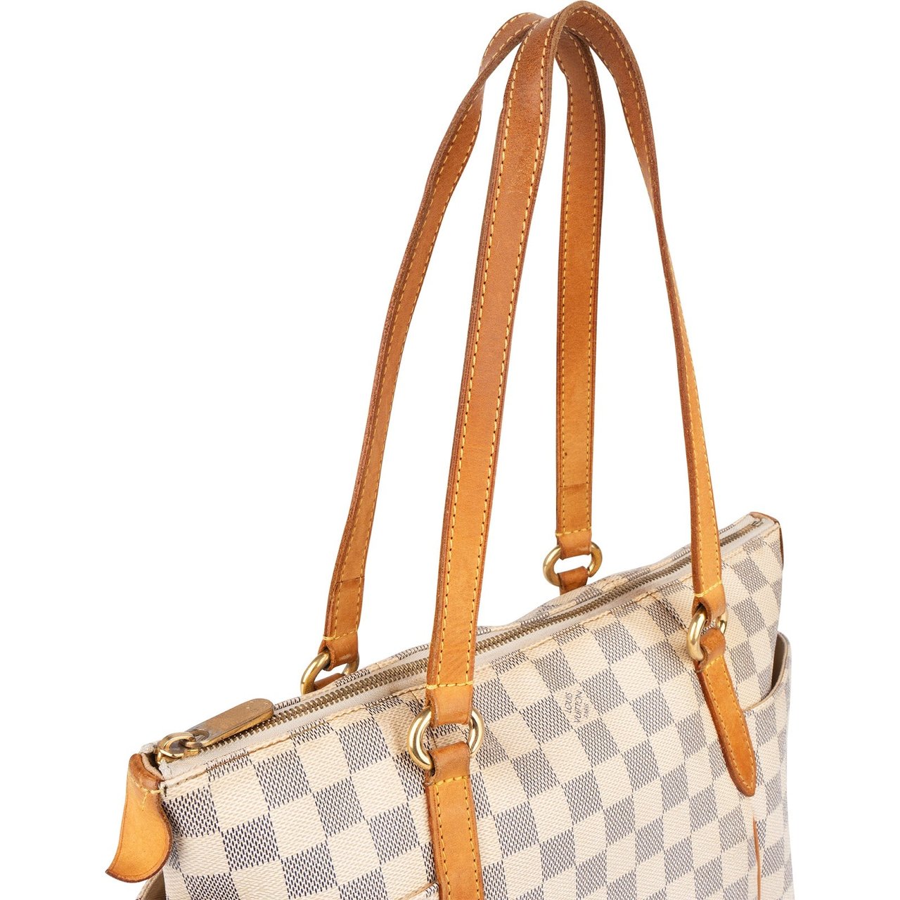 Louis Vuitton Louis Vuitton Damier Azur Totally PM Shoulder Bag Wit