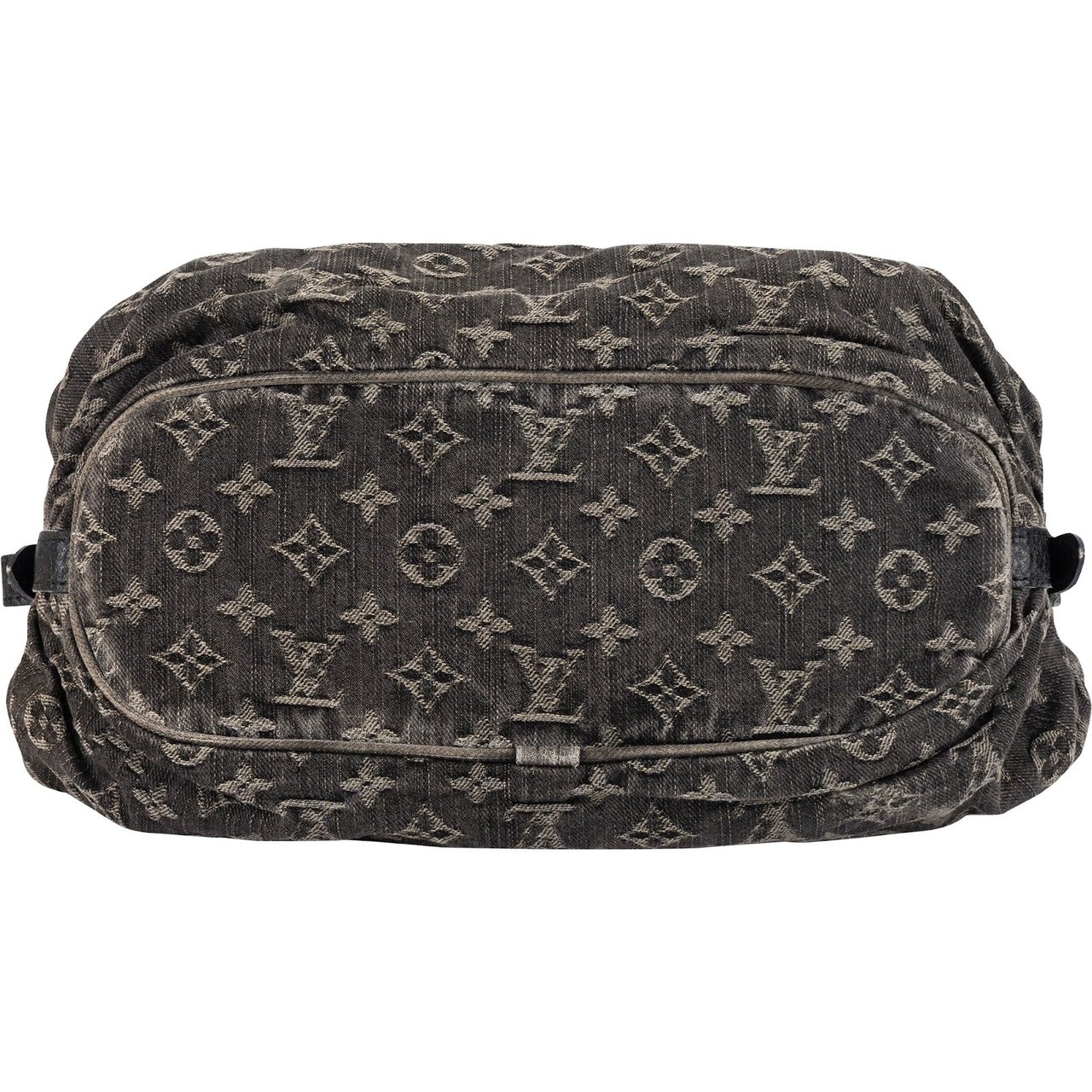 Louis Vuitton Louis Vuitton Monogram Denim Mahina Shoulder Crossbody Bag Zwart