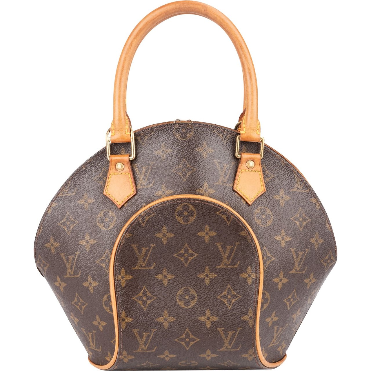 Louis Vuitton Louis Vuitton Monogram Canvas Ellipse PM Handbag Bruin
