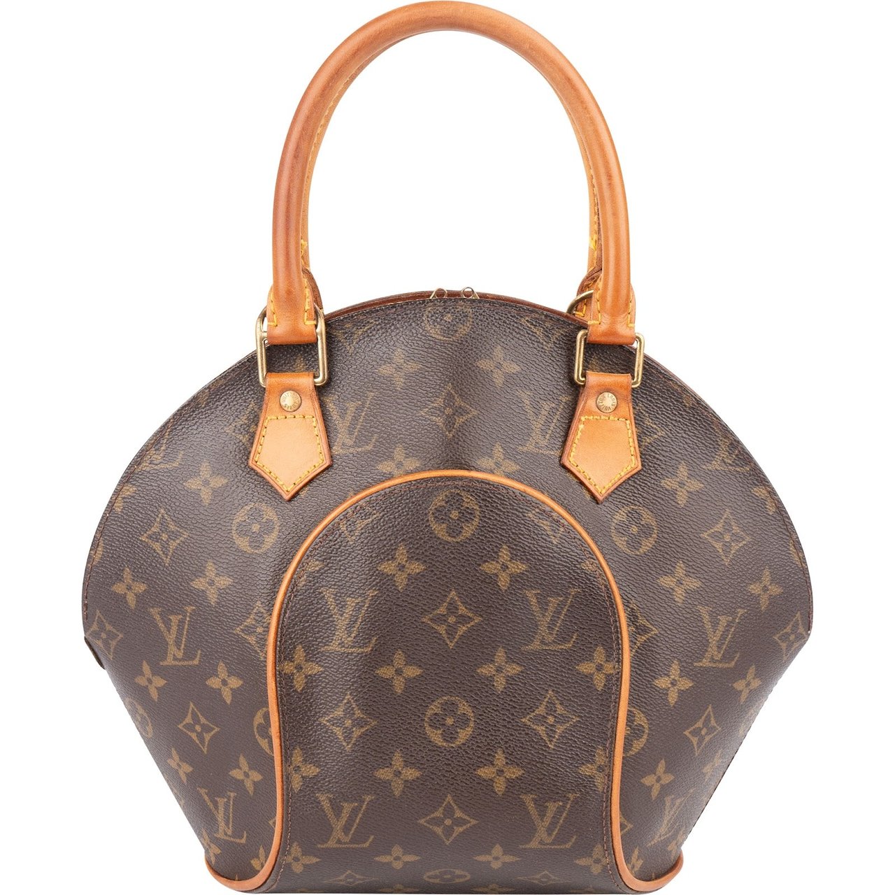 Louis Vuitton Louis Vuitton Monogram Canvas Ellipse PM Handbag Bruin