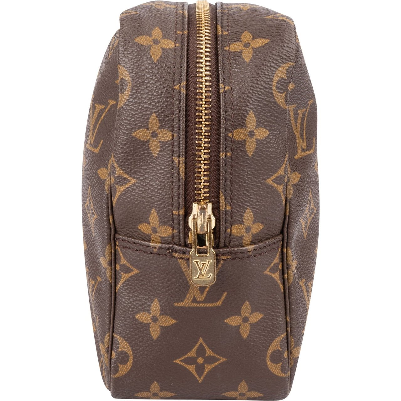 Louis Vuitton Louis Vuitton Monogram Canvas Trousse Toilette 28 Clutch Bruin