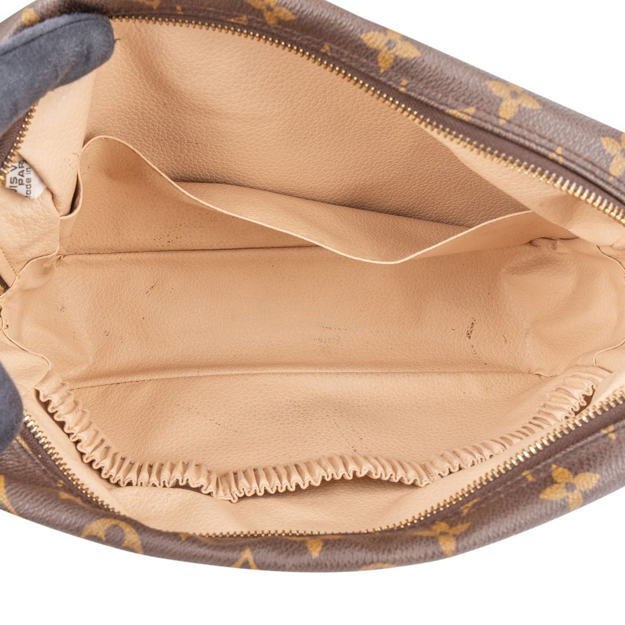 Louis Vuitton Louis Vuitton Monogram Canvas Trousse Toilette 28 Clutch Bruin