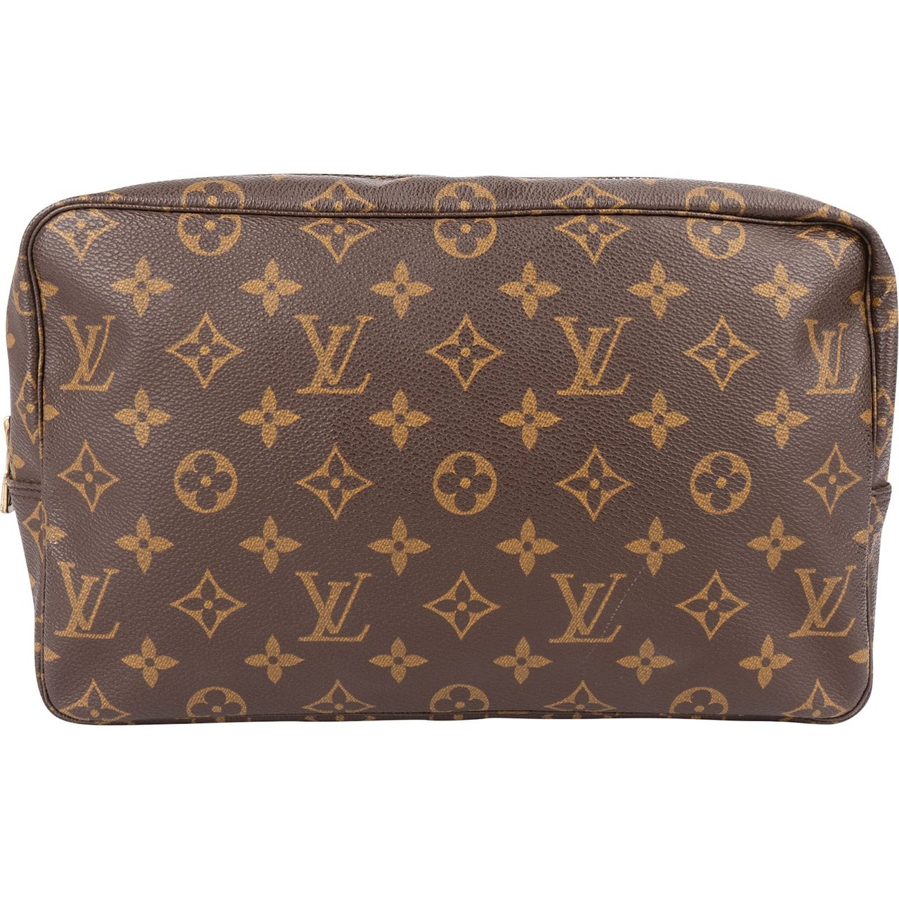 Louis Vuitton Louis Vuitton Monogram Canvas Trousse Toilette 28 Clutch Bruin