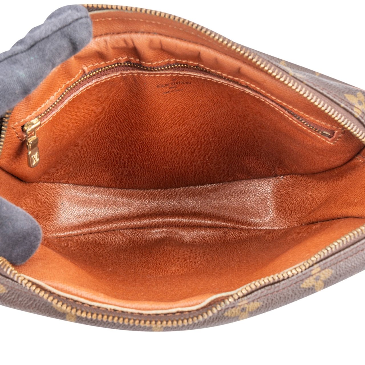 Louis Vuitton Louis Vuitton Monogram Canvas Jeune Fille MM Crossbody Bag Bruin