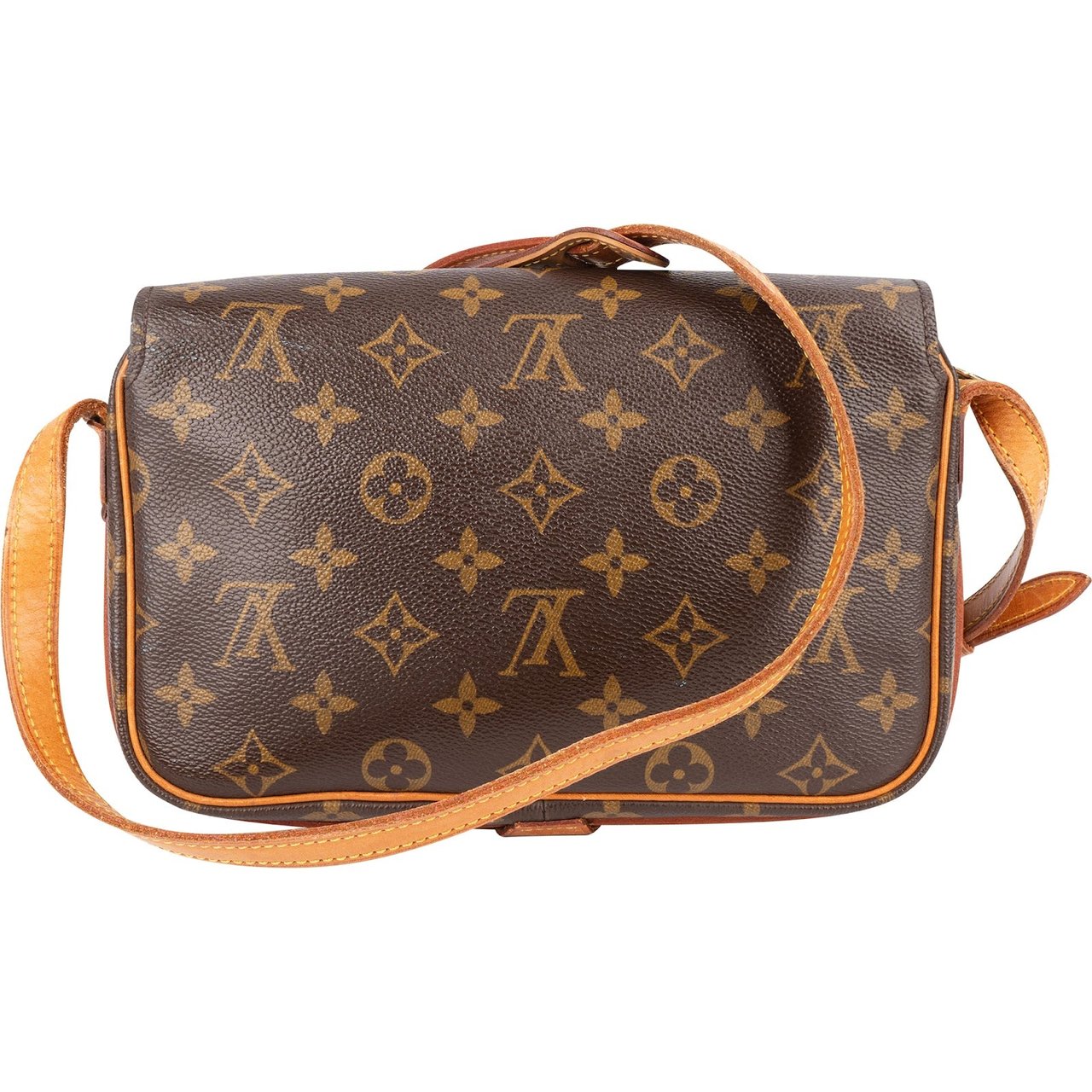Louis Vuitton Louis Vuitton Monogram Canvas Saint Germain PM Crossbody Bag Bruin