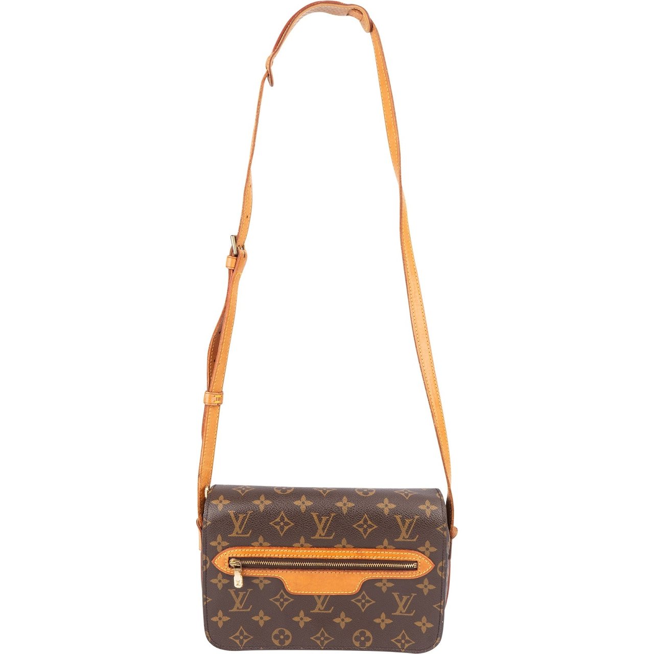 Louis Vuitton Louis Vuitton Monogram Canvas Saint Germain PM Crossbody Bag Bruin