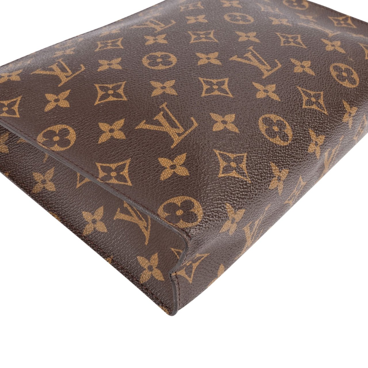 Louis Vuitton Louis Vuitton Monogram Canvas Poche Toilette 25 Clutch Bruin