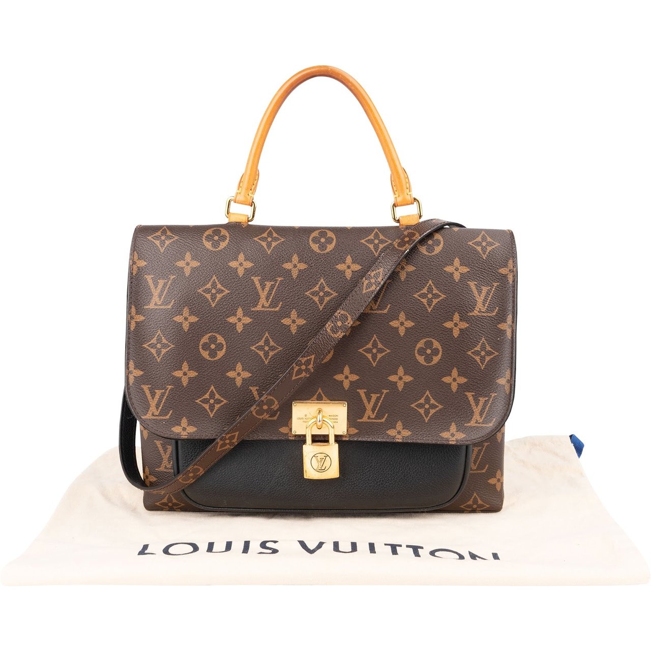 Louis Vuitton Louis Vuitton Monogram Canvas Marignan Handbag Bruin