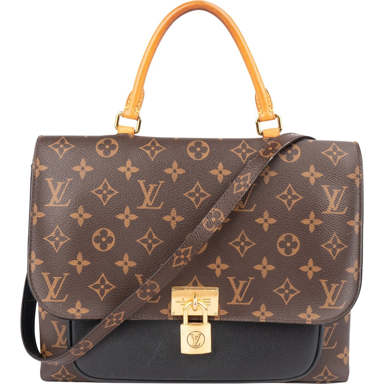 Louis Vuitton Louis Vuitton Monogram Canvas Marignan Handbag Bruin