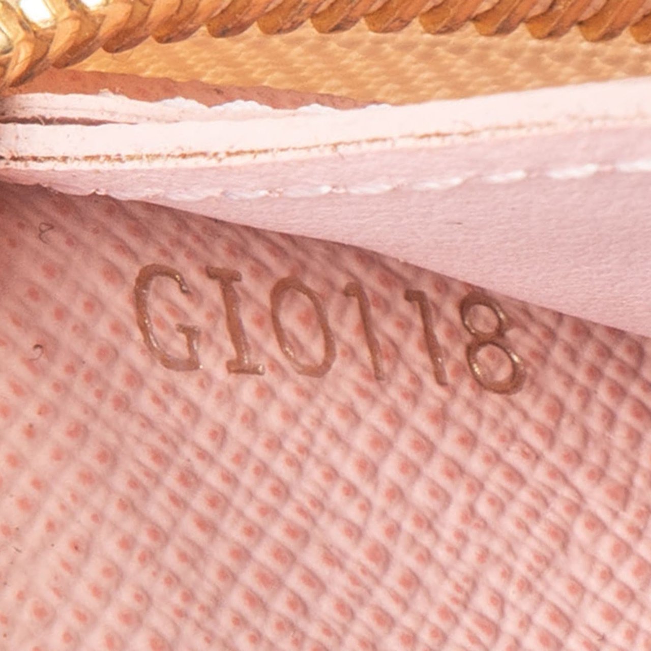 Louis Vuitton Louis Vuitton Monogram Damier Azur Clemence Zippy Wallet Wit