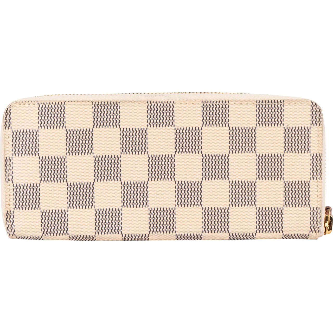 Louis Vuitton Louis Vuitton Monogram Damier Azur Clemence Zippy Wallet Wit