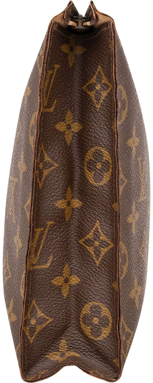 Louis Vuitton Louis Vuitton Monogram Canvas Poche Toilette 25 Clutch Bruin