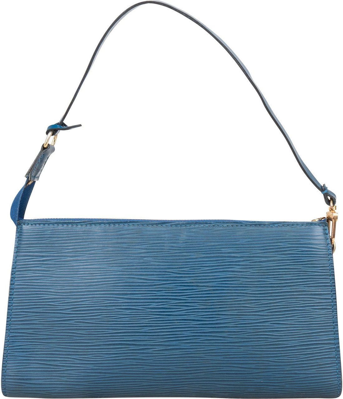 Louis Vuitton Louis Vuitton Blue Epi Leather Pochette Accessoires Handbag Blauw