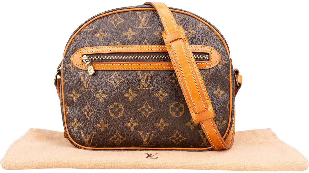 Louis Vuitton Louis Vuitton Monogram Canvas Blois Crossbody Bag Bruin