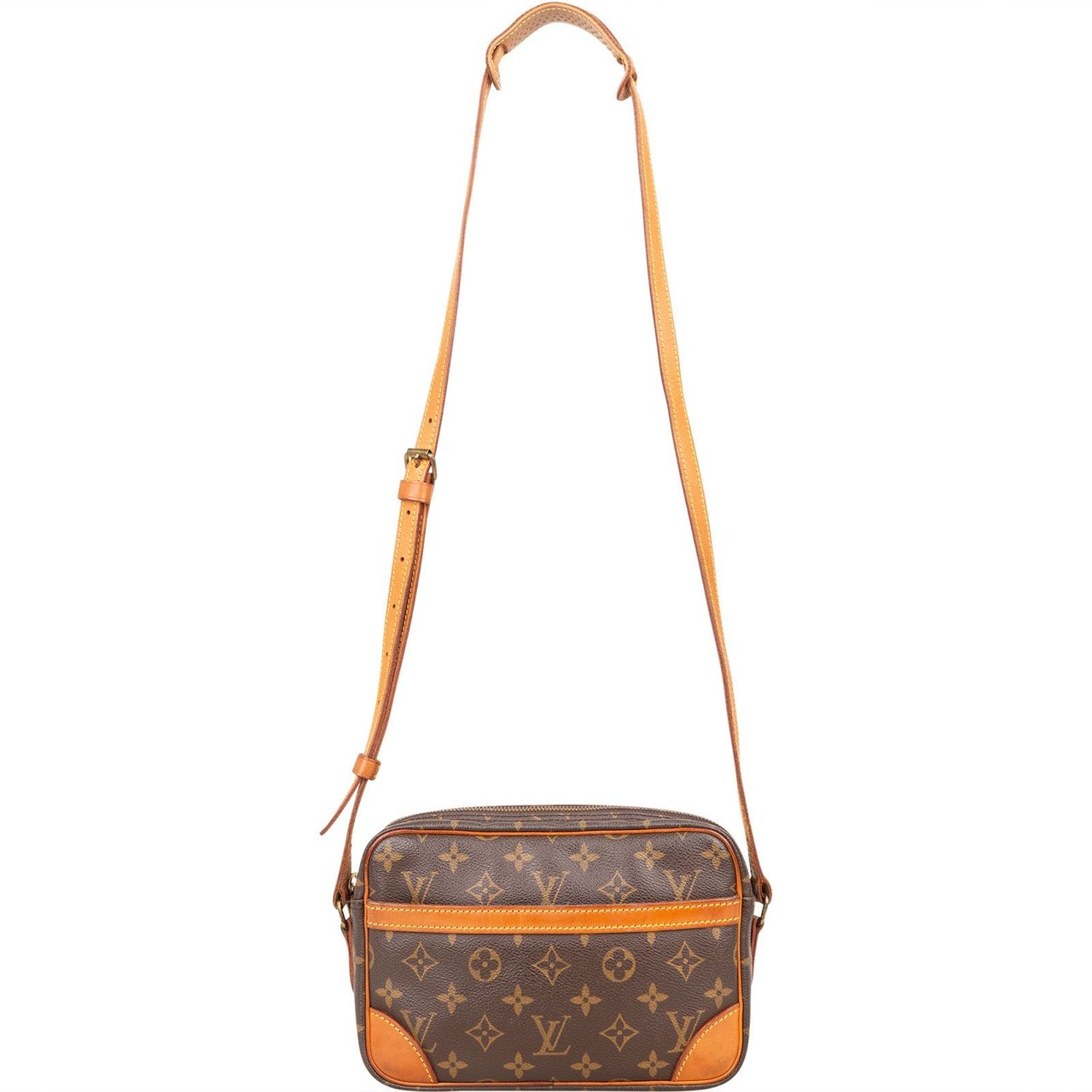 Louis Vuitton Louis Vuitton Monogram Canvas Trocadero 23 Crossbody Bag Bruin