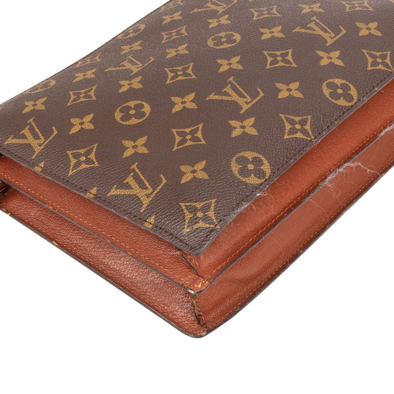 Louis Vuitton Louis Vuitton Monogram Canvas Enghien Crossbody Bag Bruin