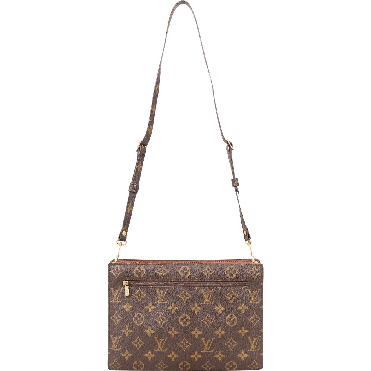 Louis Vuitton Louis Vuitton Monogram Canvas Enghien Crossbody Bag Bruin